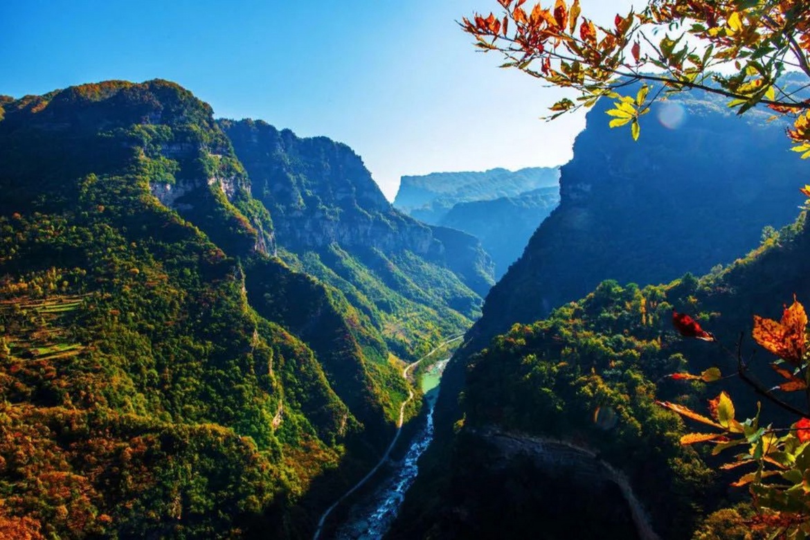 Micang Mountain Grand Canyon